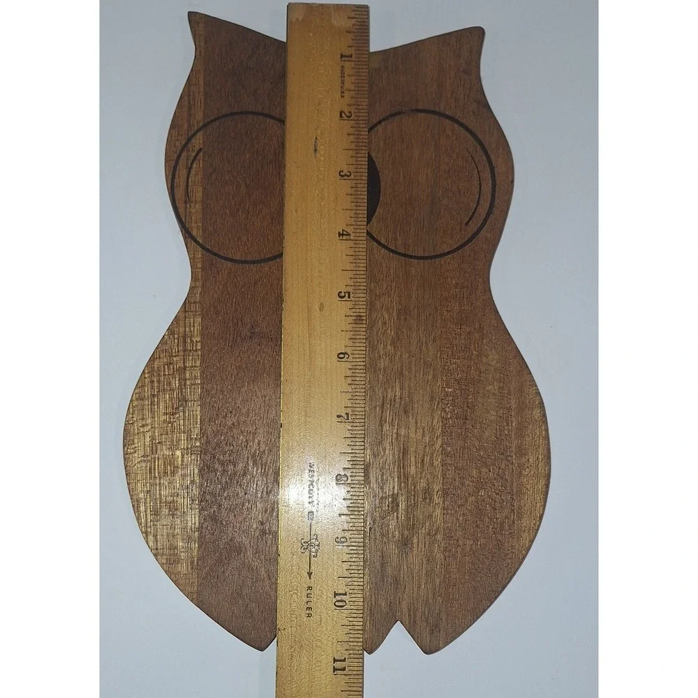 owl cutting decor charcuterie board